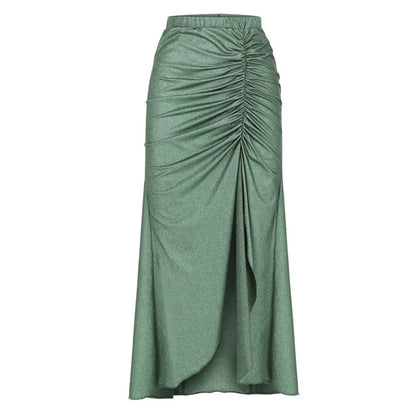 Women's one-piece swimsuit with round buckle decoration and hollow out stitching in various colors