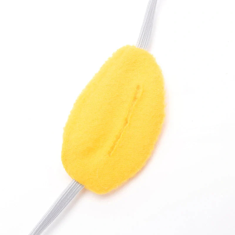 Interactive dog snuffle mat for slow feeding and smell training