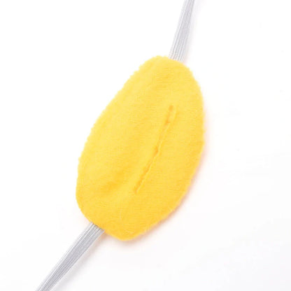 Interactive dog snuffle mat for slow feeding and smell training