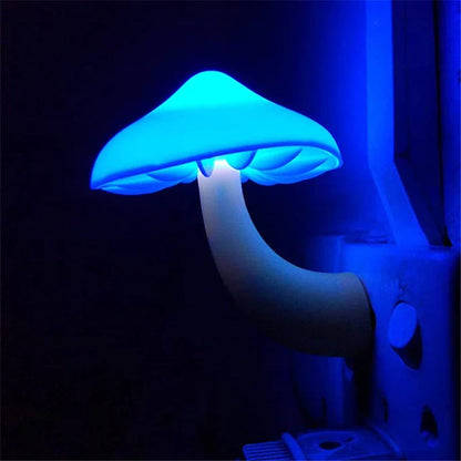 Cozy Bedroom LED Night Light with Motion Sensor - Warm, Energy-Efficient Lighting for Relaxation