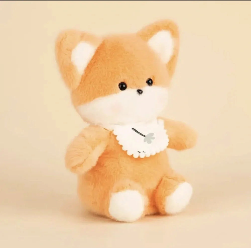 Clapping plush doll with sound functions, 20cm tall with elephant, fox or penguin design