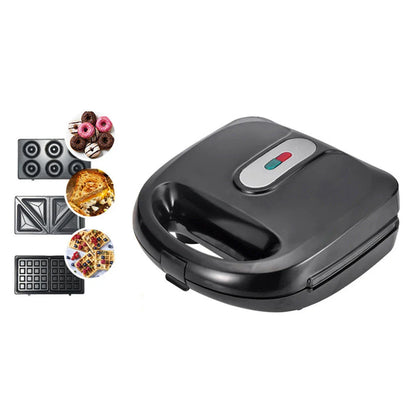 6-in-1 Versatile Kitchen Appliance: Waffle Maker, Sandwich Grill, Breakfast Station, and More