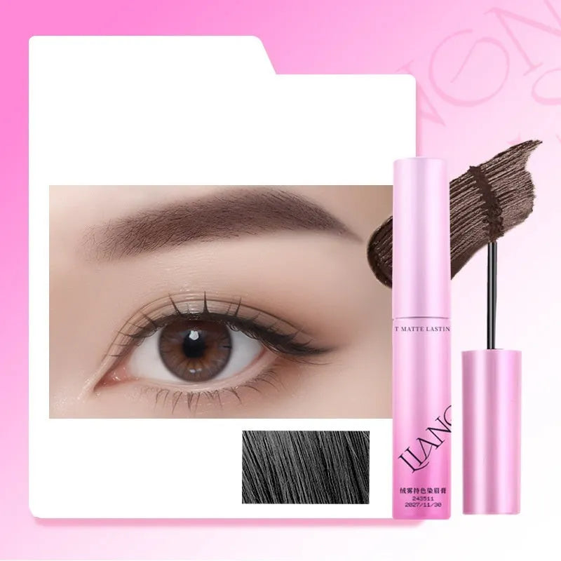 Velvet Fog Eyebrow Cream in four natural shades with 4.5g net content for brow defining