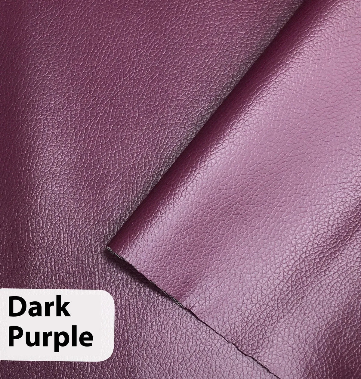 Self-adhesive leather repair patch 50cm x 138cm 0.5mm PVC in black for sofa and car seat