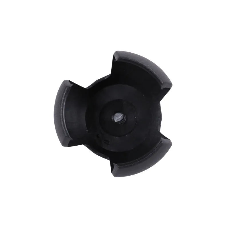 Black aluminium golf ball picker clip weighing 60g for course retrieval and outdoor sports