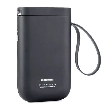Compact, Bluetooth-enabled thermal label printer with high-resolution output and versatile label compatibility for home and office use