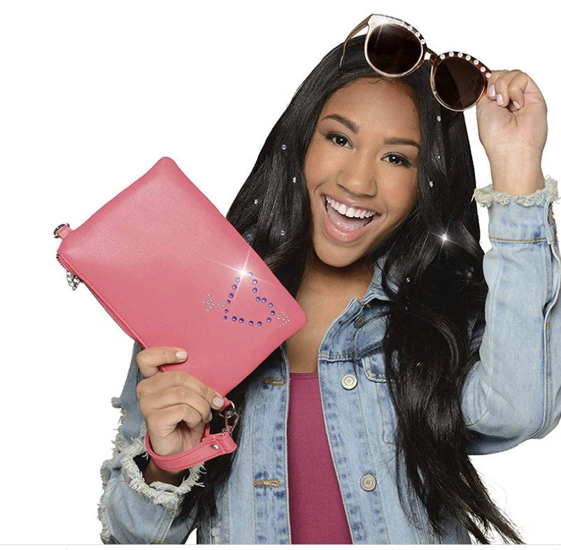 Bling Nail Drill Tool Diamond Supplement Set with 180 adhesive gems for nail art