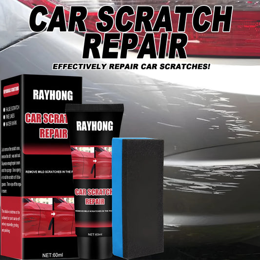 60ml car scratch repair wax set with applicator for automotive paint surface maintenance