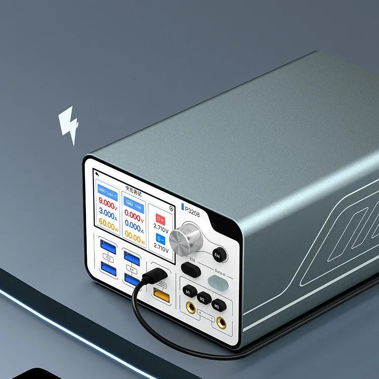 320W intelligent regulated power supply with 3.0-inch IPS display for mobile phone maintenance