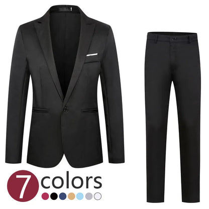 Men's acetate fibre wedding tuxedo jacket in loose fit, available in eight colours like wine red and sizes up to 5XL
