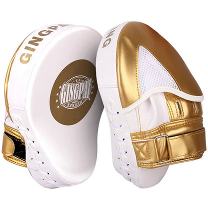 Vertical gold or green PU baffle target for boxing and Sanda training at home