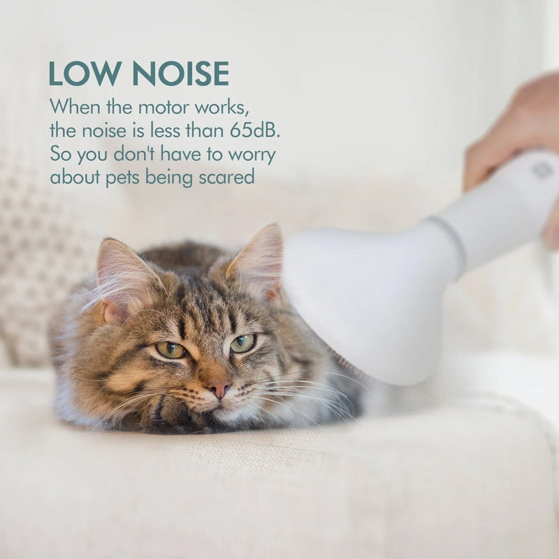 Premium Pet Hair Dryer with Slicker Brush for Easy Grooming