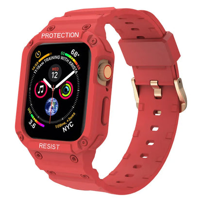 Soft TPU Apple Watch Series 8 compatible sport strap in multiple colours for 38mm and 42mm models