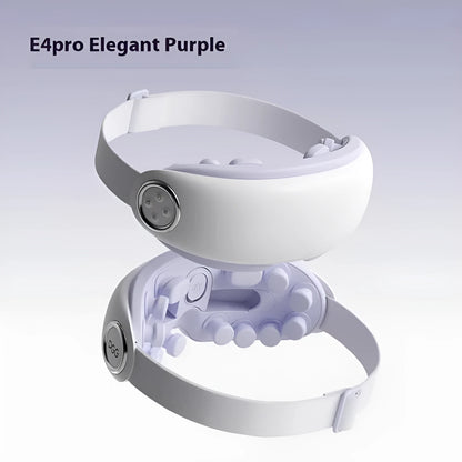 Bluetooth steam eye moisturising instrument in purplish grey colour with hot compress massage function