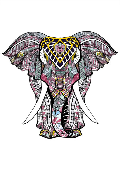 Colorful animal-shaped wooden jigsaw puzzles for kids, educational and fun
