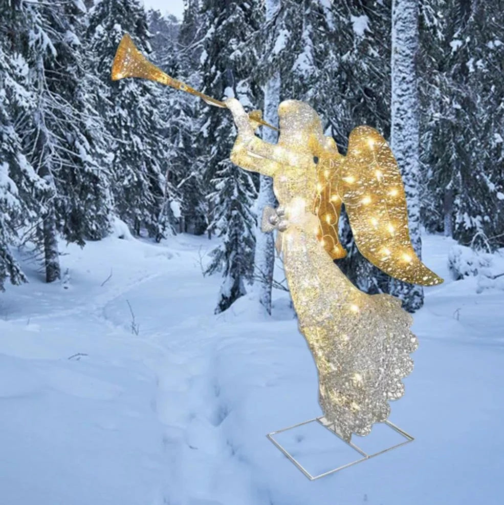 15cm diameter acrylic garden decoration with 3mm thickness and pre-attached hanging cord