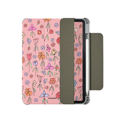 Magnetic suction flat shell protective sleeve for iPad Air 4 and iPad Air 5 tablets
