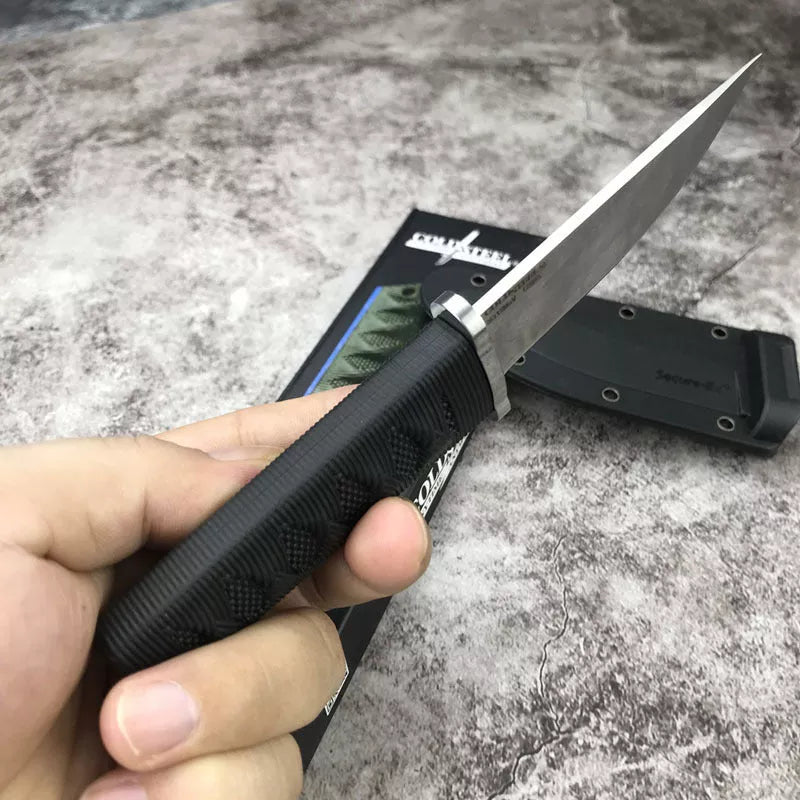 Wild Portable Mini Straight Knife with high hardness 440C steel blade and ABS plastic handle