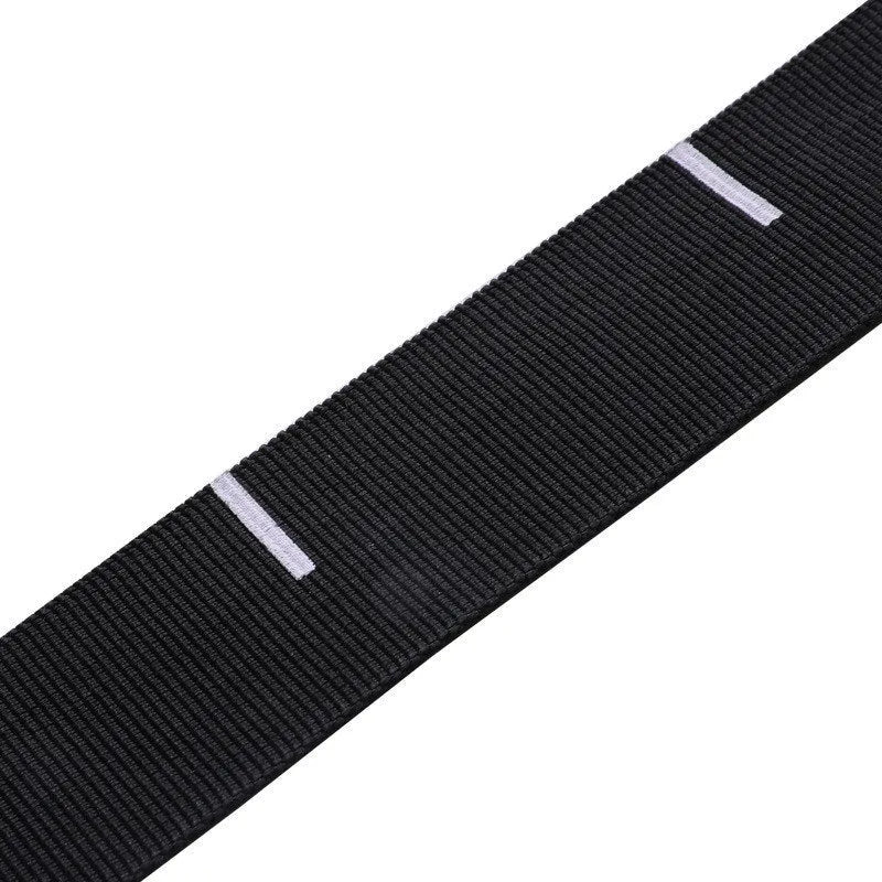 Black cantilever training band pair for pull-up bar and abdominal muscle training, free size, home gym fitness accessory