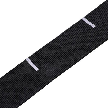 Black cantilever training band pair for pull-up bar and abdominal muscle training, free size, home gym fitness accessory