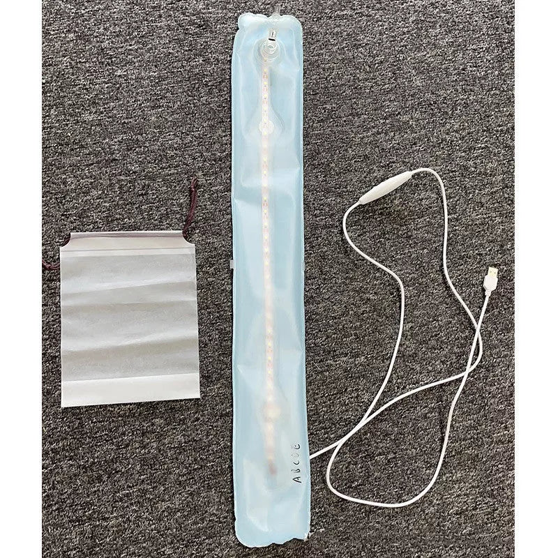 Portable Inflatable Folding Lamp with USB Charging for camping and outdoor activities