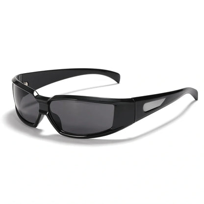 Oval frame sunglasses with UV400 protection in retro colours