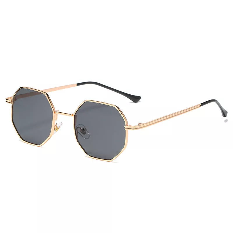Retro small frame sunglasses with UV400 protection in various colors