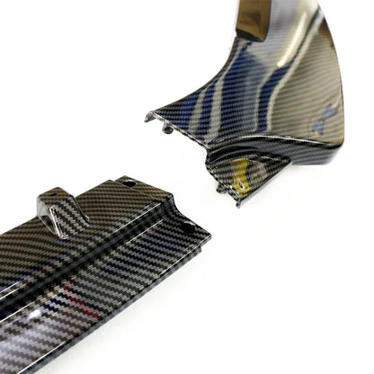 M10 model three-section front shovel car tail for Unksera vehicles in honeycomb silver finish