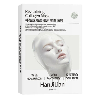 HANJILIAN collagen facial mask five-piece set for autumn and winter skincare
