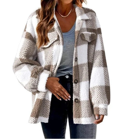 Soft Lamb Fleece Jacket available in multiple colors for men and women