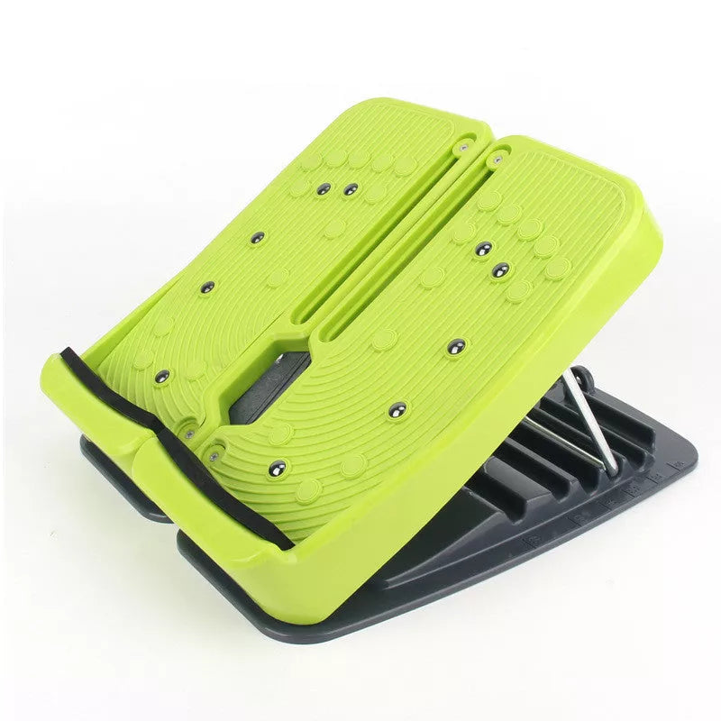 Multifunctional lacing plate for fitness and massage in various colors