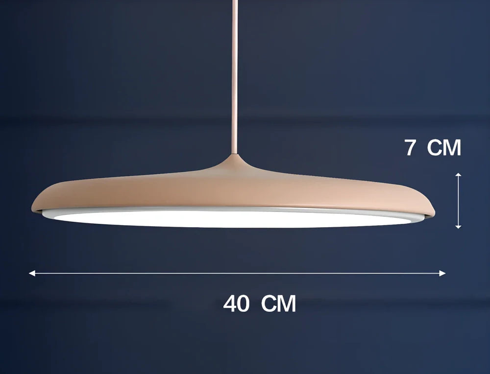 Nordic modern iron LED chandelier with fish-shaped design and adjustable 1.2m height