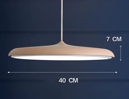 Nordic modern iron LED chandelier with fish-shaped design and adjustable 1.2m height