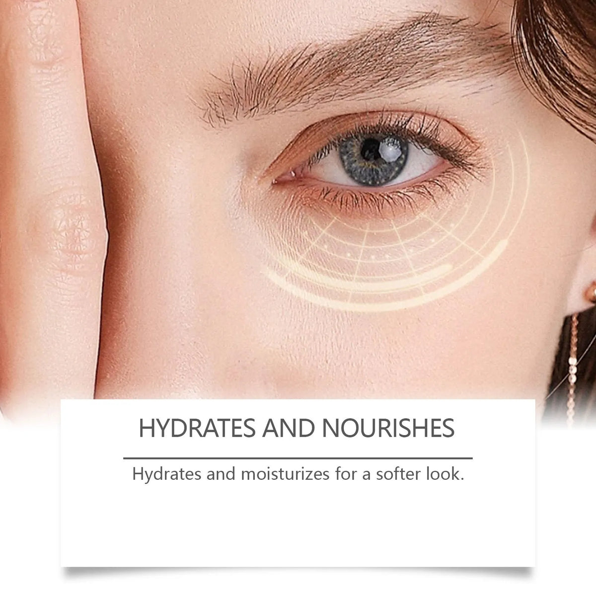20g jar of Caffeine Firming Eye Cream for under-eye skincare application.