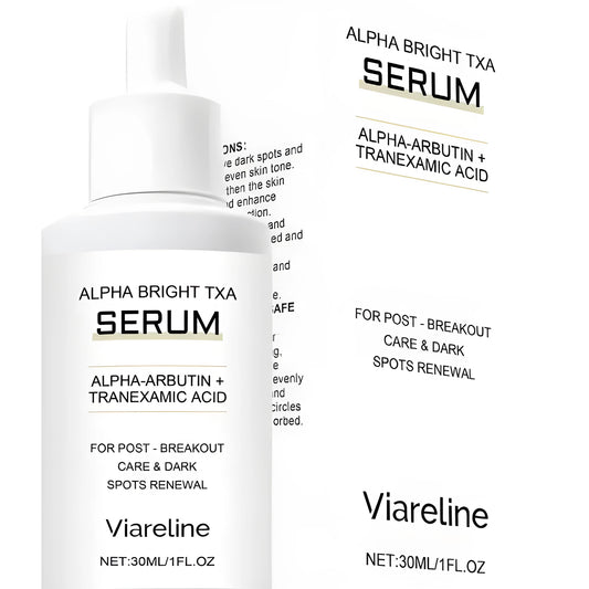 30ml bottle of acne spot removing liquid with arbutin and tranexamic acid formula