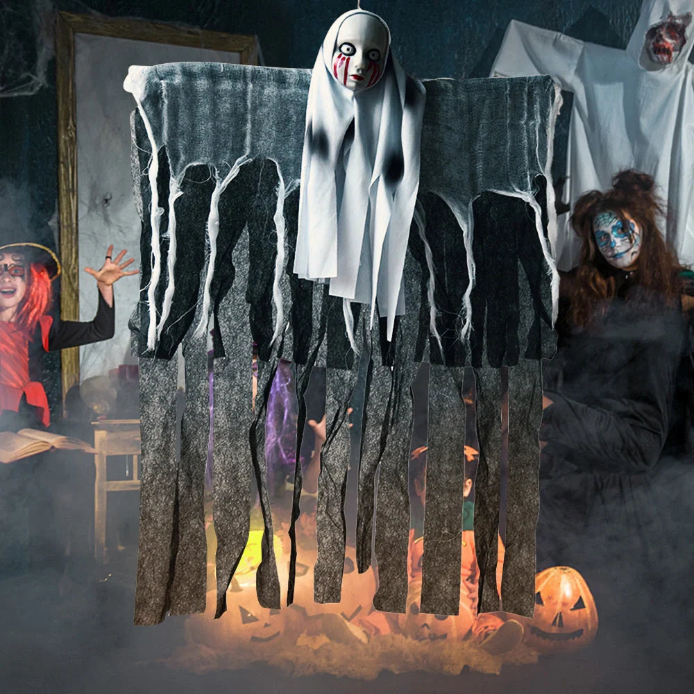 Halloween Skeleton Hanging Ghost Decor for Spooky Party Themes