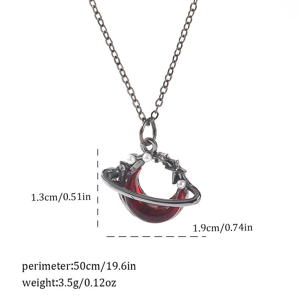 Gothic style zinc alloy necklace with bat pendant on a silver chain against dark background.