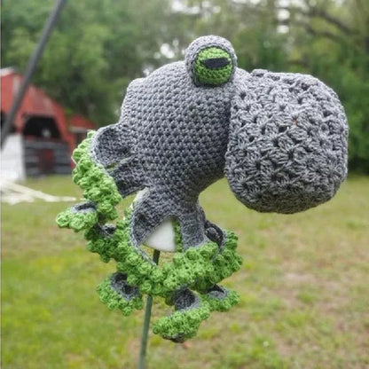 Handmade crochet octopus hat in vibrant colors, perfect for Halloween or casual wear