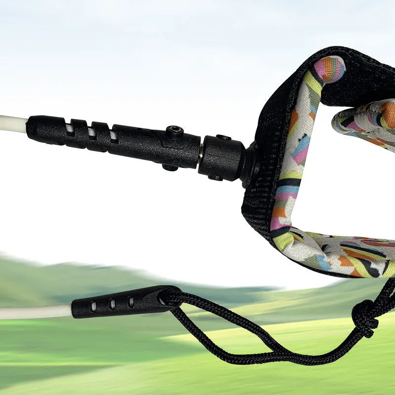 Surfboard hand holding rope with high elasticity and 50kg tension capacity for secure board transport