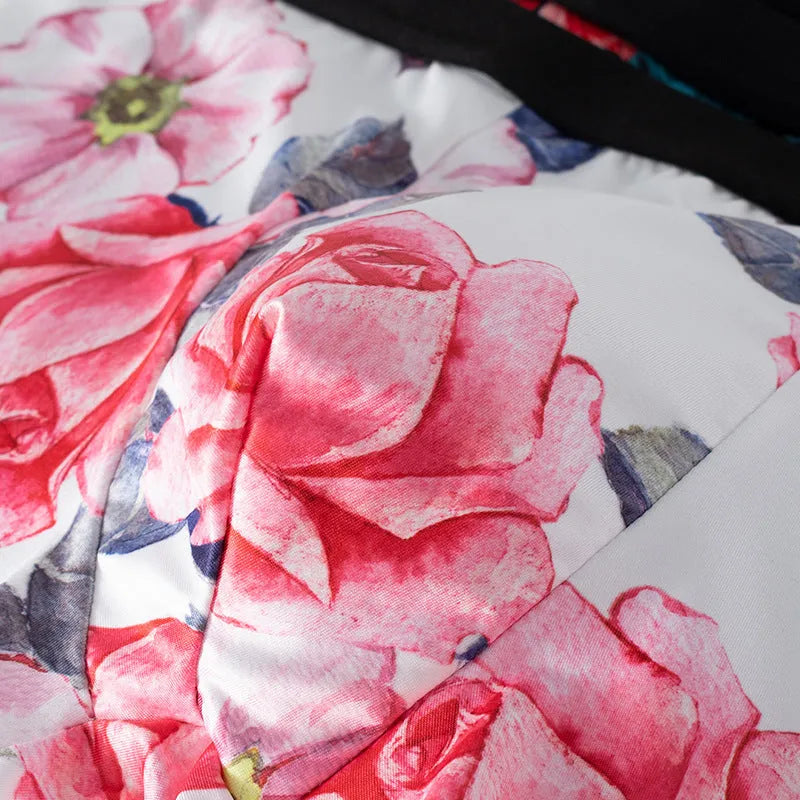 Men's ice silk underwear with fashion printing patterns in breathable polyester fabric