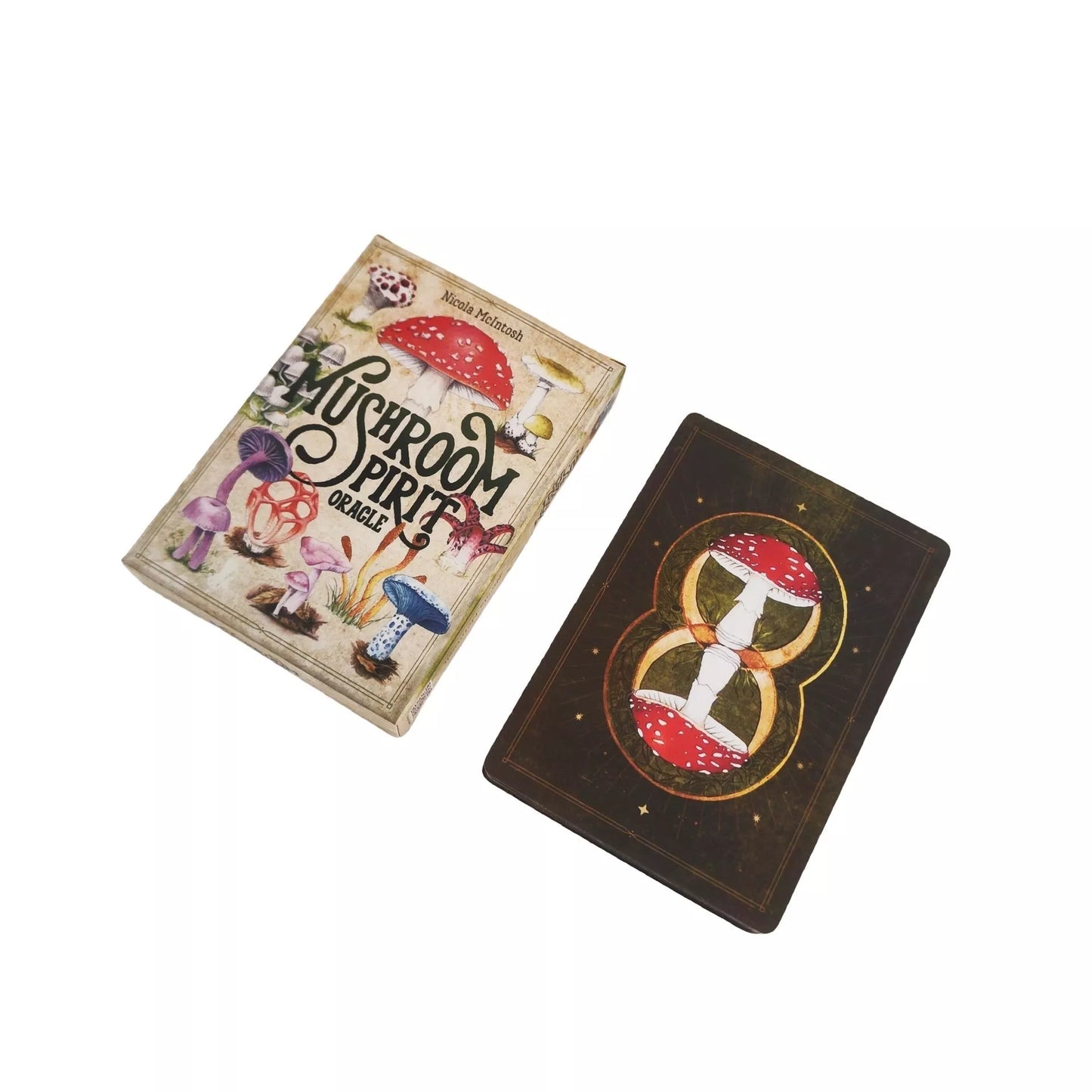 Mushroom Spirit Oracle Card Game for cognitive development and fun