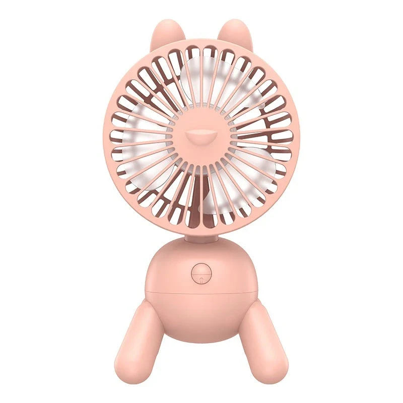 Powerful Portable USB Fan with Automatic Shaking Head and Adjustable Wind Settings for Whisper-Quiet Cooling in Home and Office