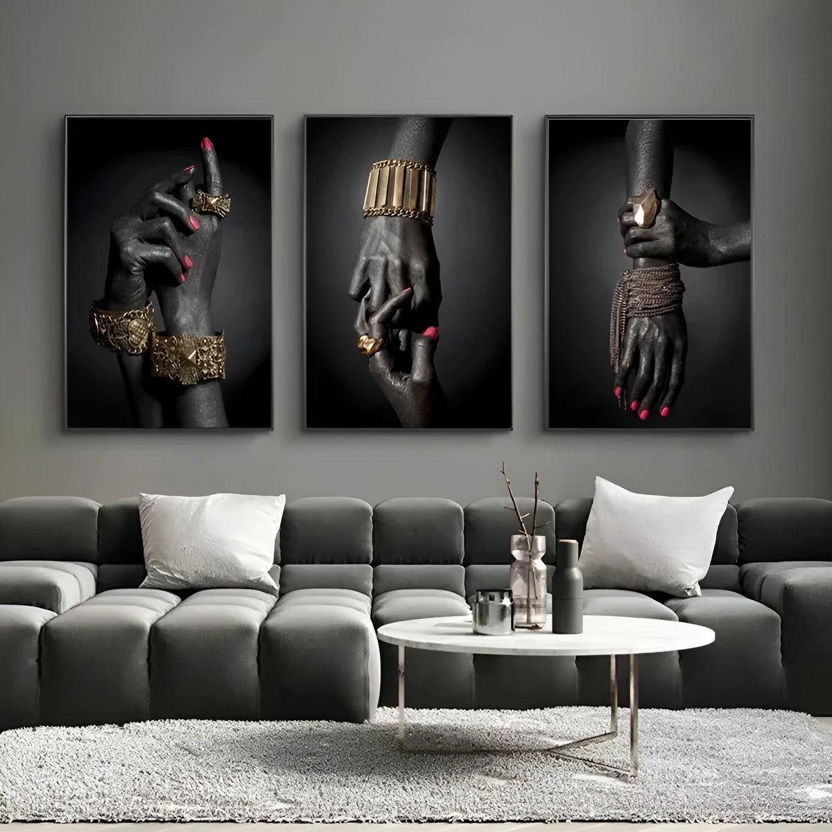 Frameless canvas painting wall art for bedroom and living room, modern simplicity style, landscape, character, or celebrity pattern