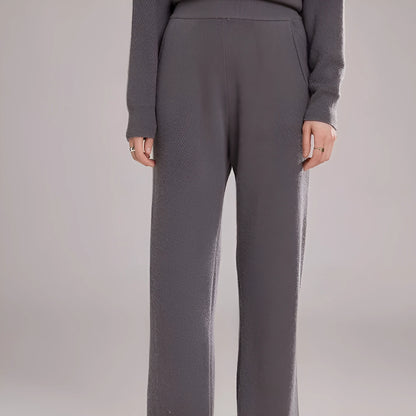 Women's casual cashmere leggings in free size with high elasticity for commuting