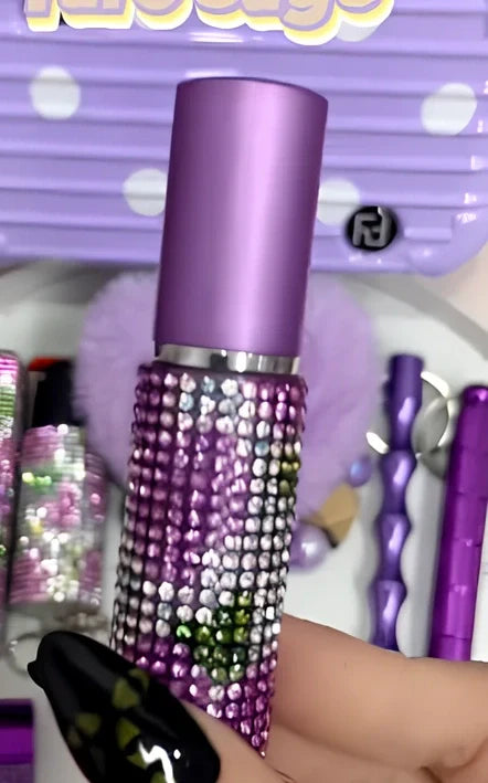 100ml transparent glass perfume bottle with silver spray mechanism and screw cap for fragrance preservation