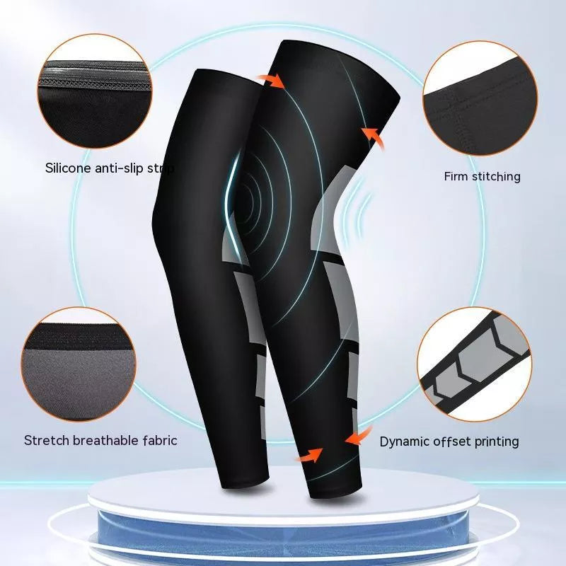 Adjustable knee pads for sports in multiple colors and sizes