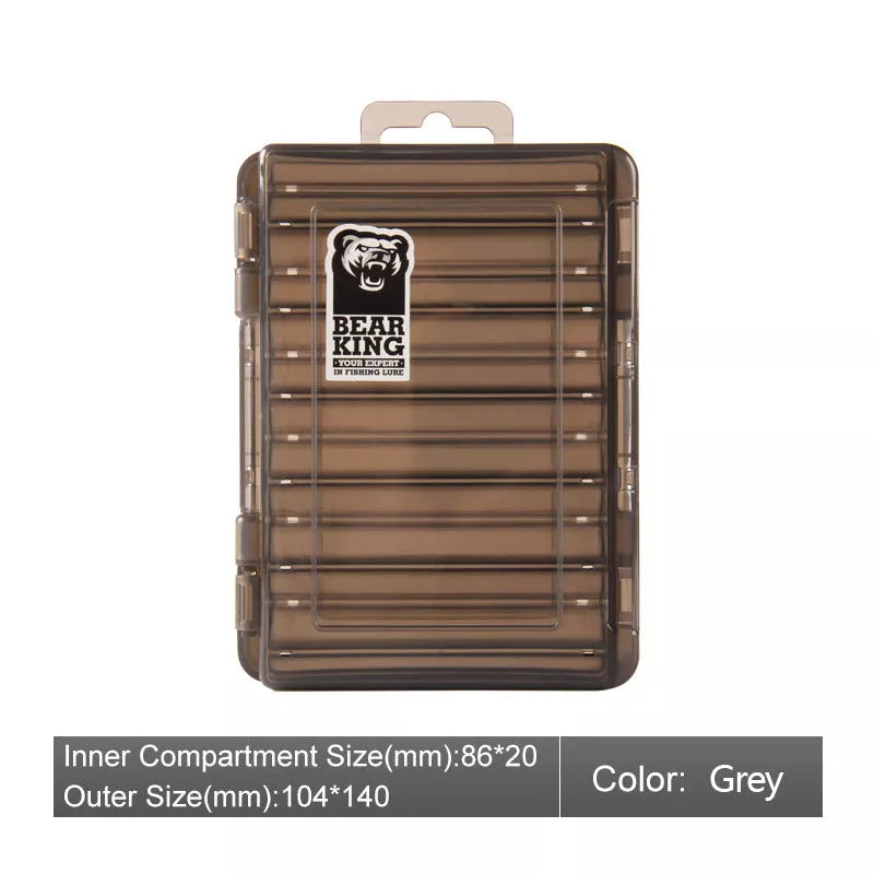 Luya Fishing Lure Double-sided Micro-object Box in various colors for organized lure storage