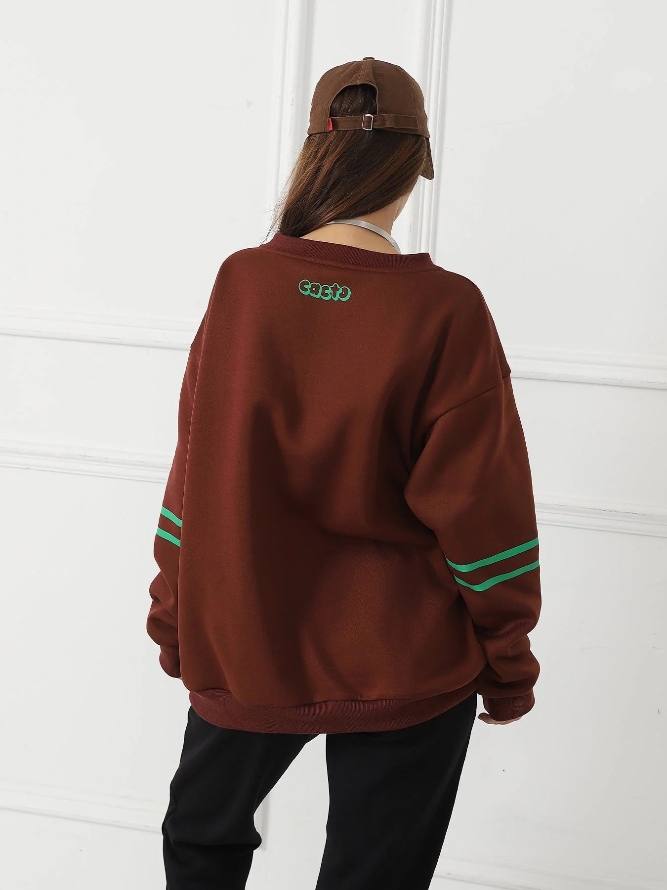 Casual brown and grey tops available in multiple sizes from S to 3XL