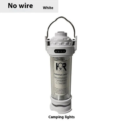 RHX tactical camping lantern ambience light in black, red, khaki, or white with three-piece set options