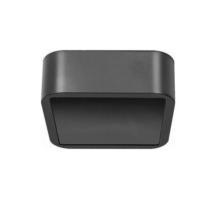 Black 24G millimeter wave human presence sensor, 10x10x4cm, Wi-Fi ZigBee, USB powered smart home detector